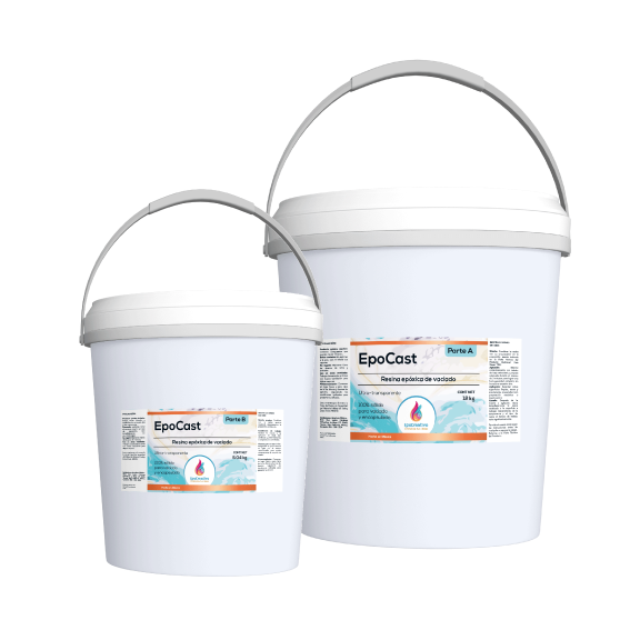 EPOCREATIVO EPOCAST- Resina Ultra-Transparente para Vaciado- Kit de 17.04 kg