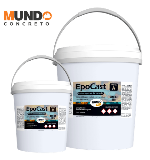 EPOCREATIVO EPOCAST- Resina Ultra-Transparente para Vaciado- Kit de 7.10 kg